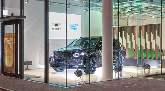 BENTLEY EXTRAORDINARY POP-UP in TOKYO